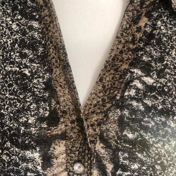 INC Snake-Print Top - Picture 3 of 9